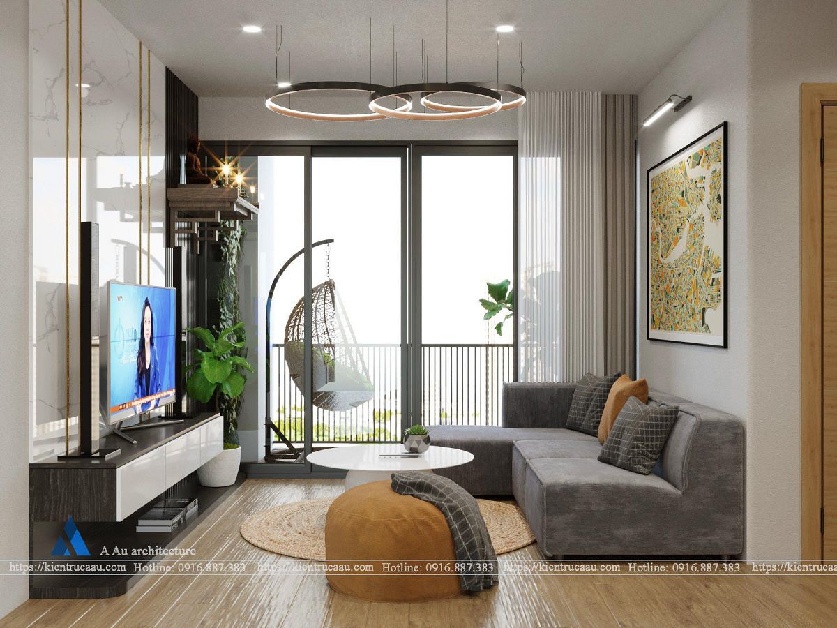 10+ Mẫu thiết kế nội thất chung cư 70m2 Đẹp và Tiết kiệm chi phí 2022